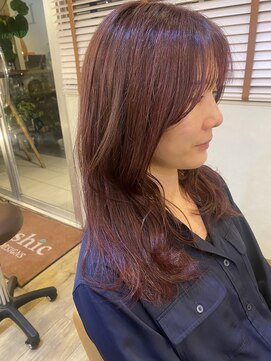 ラシック(La shic) 【La shicのお客様スタイル】☆フェミニンロング☆