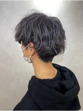 ヘアーザラブズラフズ オーガニカ 北九州(HAIR THE LOVES LAUGHS ORGANICA) メンズコントラストハイライト