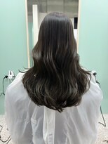 カノエ 防府田島店(canoe)&nbsp;ブラウン/顔周りレイヤー/艶髪/ロングヘア