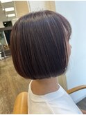 内巻きボブ