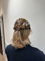 ネオリーブソラ 相模大野店(Neolive sola)&nbsp;ヘアセット＊ハーフアップ