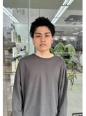 スパイキーショート×ピンパーマ