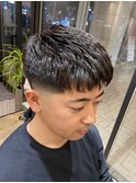 【ナチュラルアイパー】アイロンパーマ　コテパーマ　ショート