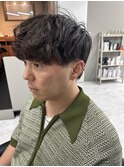 メンズマッシュ×パーマ