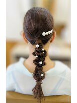 ファクト(FACT SPA)&nbsp;編み下ろしヘアアレンジ/タイトアレンジ