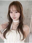 レイヤースタイル外ハネボブ美髪のススメワイドバング