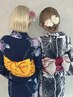 【夏のお出かけに♪】浴衣着付け＋ヘアセット　￥6820