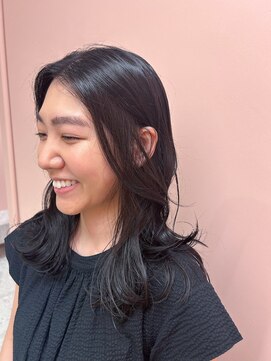 ルーム シンサイバシ(room shinsaibashi) room shinsaibashi/植松さくら】大人レイヤー　ブルーブラック