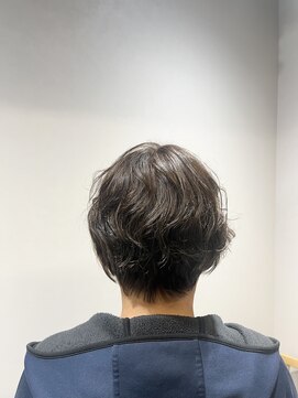 サロウィン 大宮Crest店(SALOWIN) くせを生かしたショートオリーブカラーで柔らかく♪