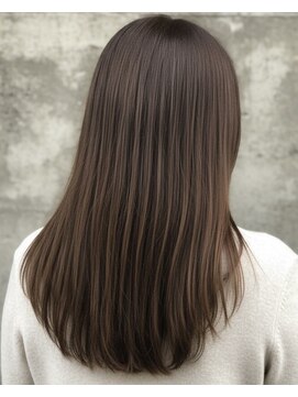 ハム 立川(hum) ココアベージュ/オリーブグレー/小顔/黒髪[立川/髪質改善]