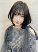 ダークグレージュ/グレージュ/ボブ/レイヤーボブ/レイヤー/池袋