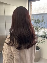 イル 天神西通り店(ill) ピンクブラウン/大人女性/暖色系カラー/ミディアムレイヤー