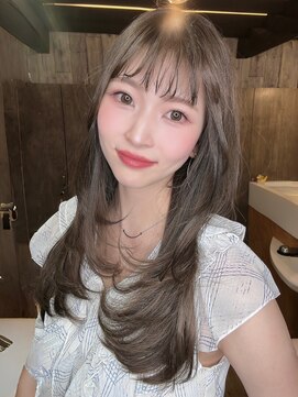 スカイ(SKY) 透明感カラー/髪質改善/縮毛矯正/韓国風レイヤーカット