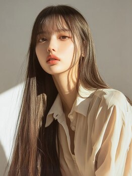 ダブルバイグリッター(W by GRITTERs)の写真/【カット+プレミアム縮毛矯正+4stepトリートメント¥18150】まとまる質感&自然な仕上り★クセ毛やうねりに