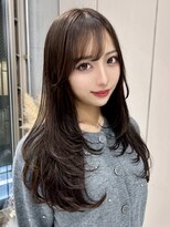 ディーバ 池袋東口(D.I.E.V.A) 20代30代40代髪質改善ストレートレイヤーカットスモーキーカラー