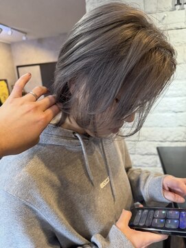 メルシー(merci) 【merci古河店】透明感グレーカラー