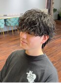 【メンズ/パーマ/眉毛/沖縄市/美里】シャドウマッシュ