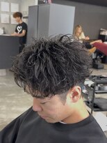 エデアンホンテン メンズサロン(EDEAN 本店 （旧：EDEAN 上通）)&nbsp;スパイキーショートスパイキーパーマ熊本メンズパーマ