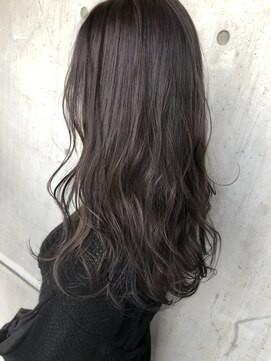 ベルベットヘア 千早店(Velvet hair) 髪質改善カラー×ダークグレージュ【みつ】