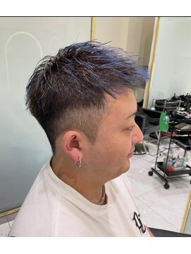 六本木美容室 西麻布店 ハイウェイト×ショートツーブロック