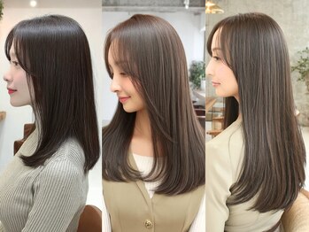シェノン 近鉄奈良店(CHAINON)の写真/広がりの8割収まるケラチントリートメント取扱![近鉄奈良/髪質改善/ダブルカラー/レイヤーカット/学割U24]