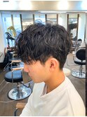 ショートマッシュ/ニュアンスパーマ