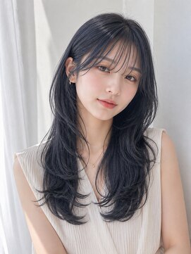 ミリール (Mireel) 透明感ブルーブラックヘア