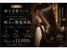 【9月限定×極上美髪コース】カット＋髪質改善カラー＋ポリミクスtr  ￥11000