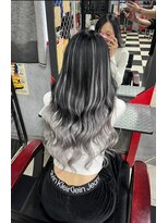 アイスキャンディー(Ice Candy)&nbsp;黒髪から作るエクステバレイヤージュ！
