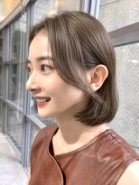 メゾンアクア 表参道(Maison ACQUA)&nbsp;切りっぱなしボブレイヤーボブ似合わせ小顔前髪縮毛矯正/表参道