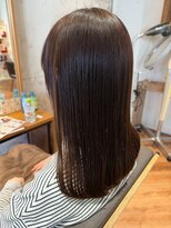 ヘアーショップ エヌアンドエー 越谷店(hair shop N&A)&nbsp;髪質改善ストレートで叶えるツヤ感と小顔魅せ