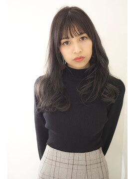 ハナブサ 田上店(HANABUSA) 【岡田芽紅美 HANABUSA】透明感抜群☆暗髪イルミナカラー