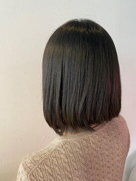 スタジオ アルファプラス 日暮里店(studio α+) 前下りボブ♪【スタジオアルファプラス日暮里】