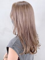 アルバム 銀座(ALBUM GINZA)&nbsp;シアーベージュロング_セシルカットココアブラウン_ba302383