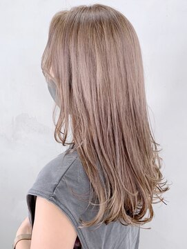 アルバム 銀座(ALBUM GINZA) シアーベージュロング_セシルカットココアブラウン_ba302383