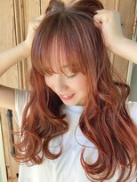 ベニヤボンドストリート(Beniya BOND STREET) 大人ガーリー×ナチュラルグラデーション×レッドブラウン