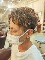 コロ(COLO)&nbsp;【吉祥寺】 メンズカット 緩ツイスパ ショートセンターパート