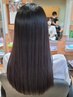 【美髪の髪質改善】カット+髪質改善ケラチントリートメント ￥9900→￥8500