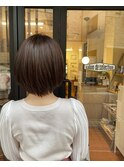髪質改善で作る大人ショートボブ