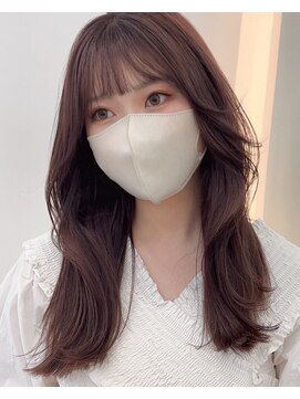 フィル 横浜(fil) ラベンダー_大人ガーリーダークアッシュ似合わせカット