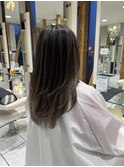 バレイヤージュグラデーション