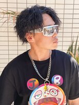 スウェル 船橋店(Swell)&nbsp;ハイライト/マッシュパーマ/束感/波巻き/メンズ