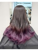 【ALIVE吉祥寺】ラベンダーグラデーションカラー