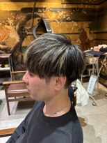 インアンドヤング(in&yang)&nbsp;メンズハイライト/刈り上げマッシュ