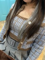 美容室 ダン エクセルシア(Dan)&nbsp;ボブからcoolにインナーシルバーのエクステ＋ロングエクステ★