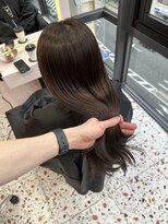 ボタン シブヤ(VOTAN SHIBUYA)&nbsp;韓国ヘア/艶感カラー/透け感カラー/くびれ巻き/透明感