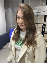 トレス(TRESS)&nbsp;ブリーチなし！ダブルカラー！！オリーブベージュ☆彡