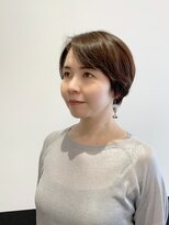 ラトリエコンタン(L´atelier Content)&nbsp;30代40代50代大人可愛いひし形丸みパーマショート