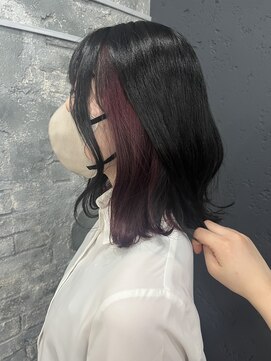 プライズ アイリス 池袋東口店(prize Iris) インナーカラー/ピンクラベンダーカラー／インナーカラー/池袋