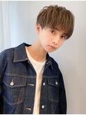 メンズマッシュショートハイトーンカラー☆横浜